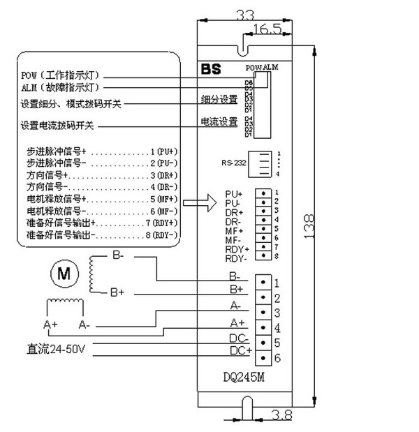步进电机驱动器类型